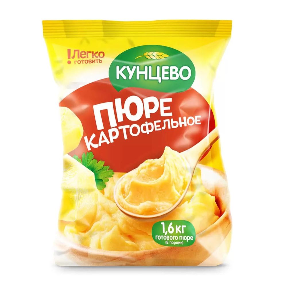 Картофельное пюре КУНЦЕВО с молоком 240г