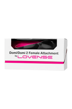 Сменная насадка женская для Domi 2 силикон черный 12,9 см