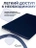 Чехол накладка Gurdini для Macbook Air 13.6" 2022 (A2681) пластик матовый Navy blue
