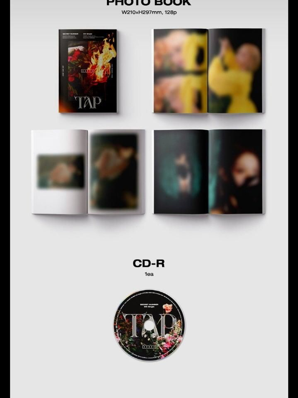 Альбом SECRET NUMBER - TAP 5th Single Album
