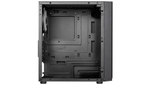 Корпус Aerocool Hexform-G-BK-V2 Black Mini Tower (4711099471799) без БП