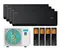 Мульти сплит-система Hisense 4 x AMS-09UW4RYCHD00(B) / AMW4-27U4RJC
