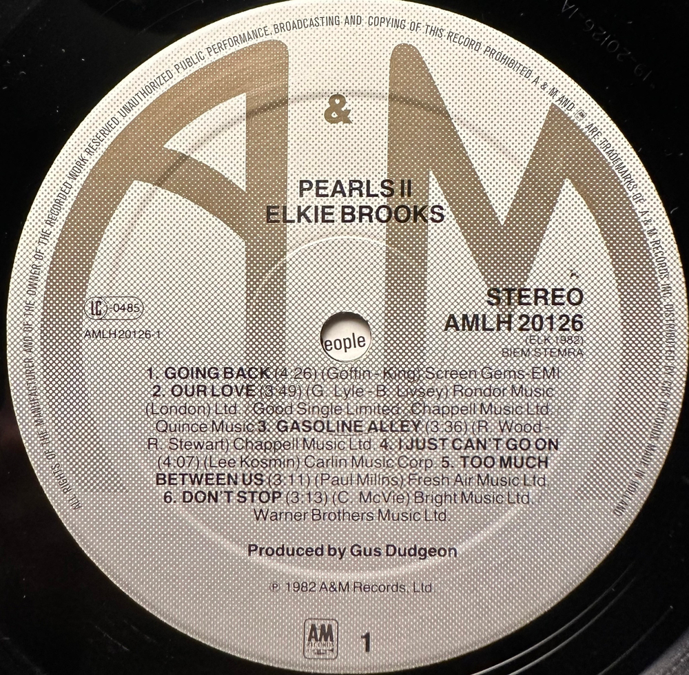 Elkie Brooks - Pearls II (Голландия 1982г.)