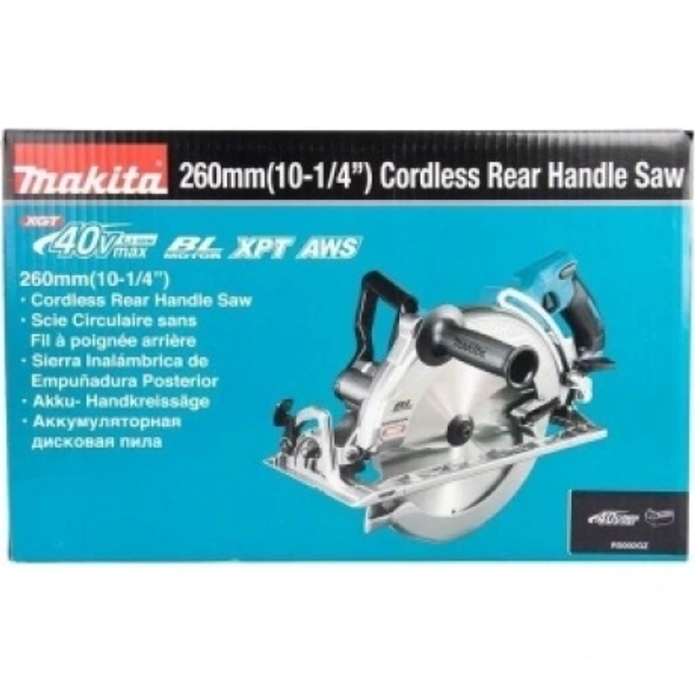 Циркулярная пила (дисковая) Makita RS002GZ (ручная) D диска.:260мм