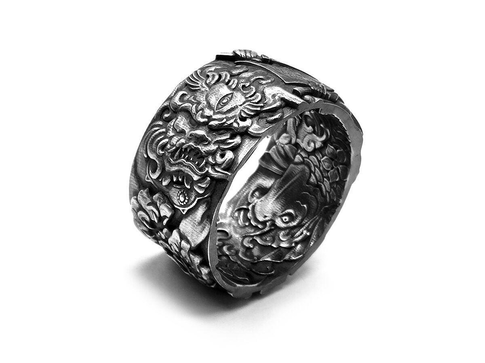 Кольцо из серебра "Irezumi-4" IRZR-04