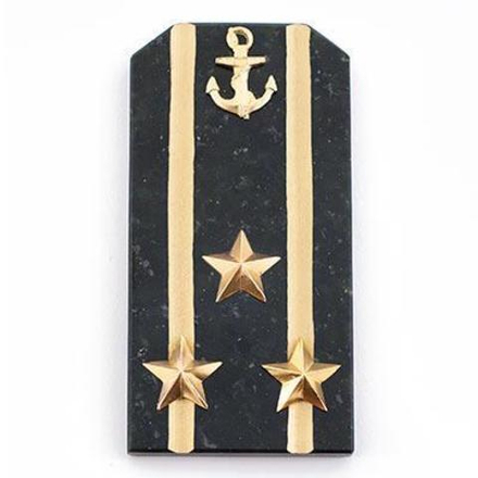 Магнит "Полковник ВМФ" камень змеевик 7х55х105 мм 80 гр. R113982?