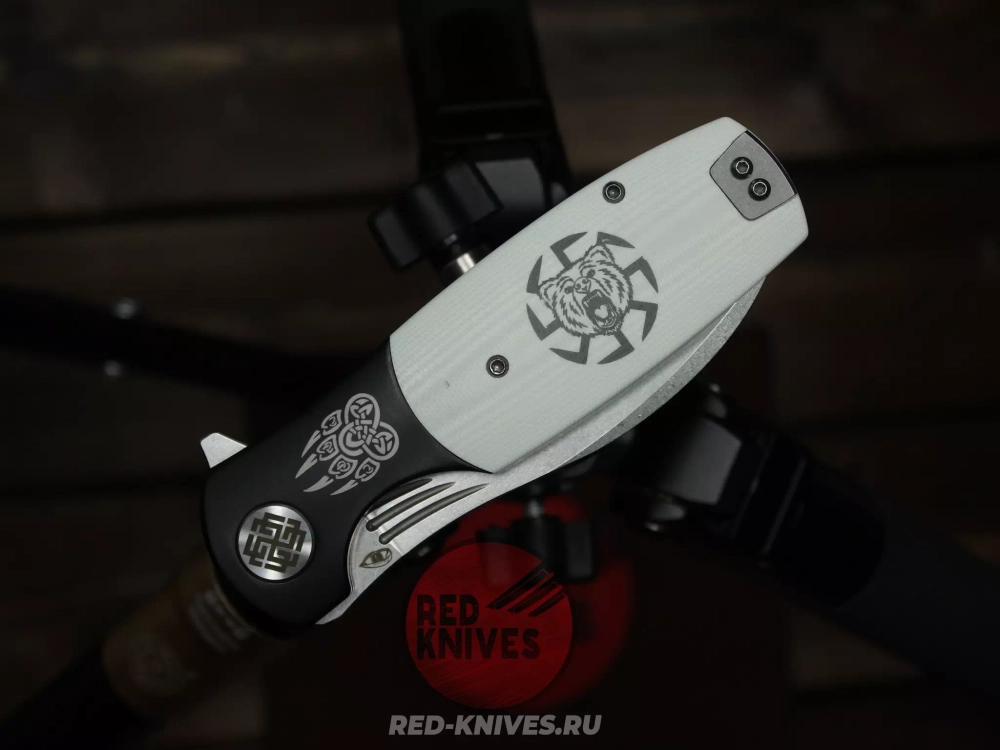Складной нож Reptilian Буян-03 сталь D2, рукоять, G10