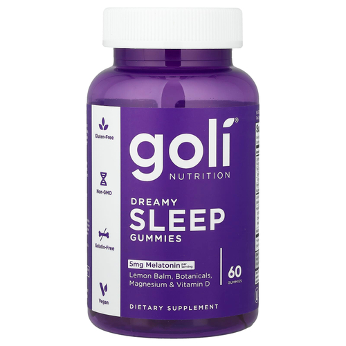 Goli Nutrition, Dreamy, жевательные таблетки для сна, 60 жевательных таблеток