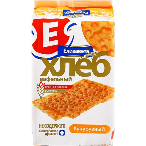 Хлебцы Вафельные Кукурузные Елизавета 80г