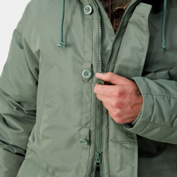 Куртка утепленная мужская CARHARTT Hooded Olten Parka