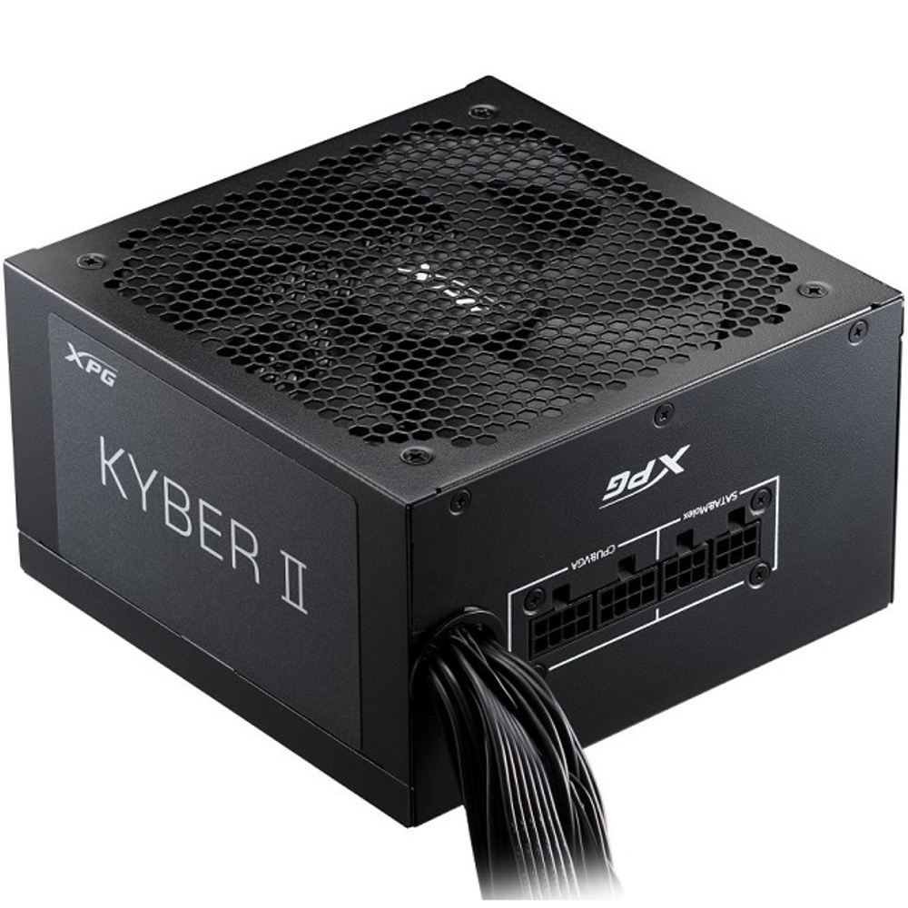 Блок питания ADATA XPG 850W KYBER II, модульный, 16 Pin PCIe 5.1, 80 PLUS Gold (KYBERII850G-BKCEU)