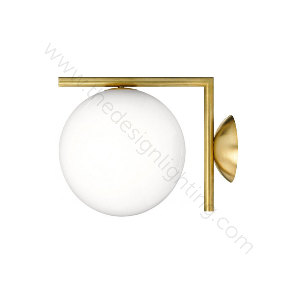 Wall design lamp  IC C/W 2 by Flos