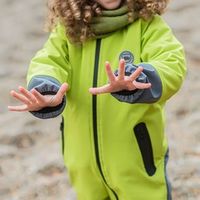Комбинезон Softshell демисезонный "Лайм"