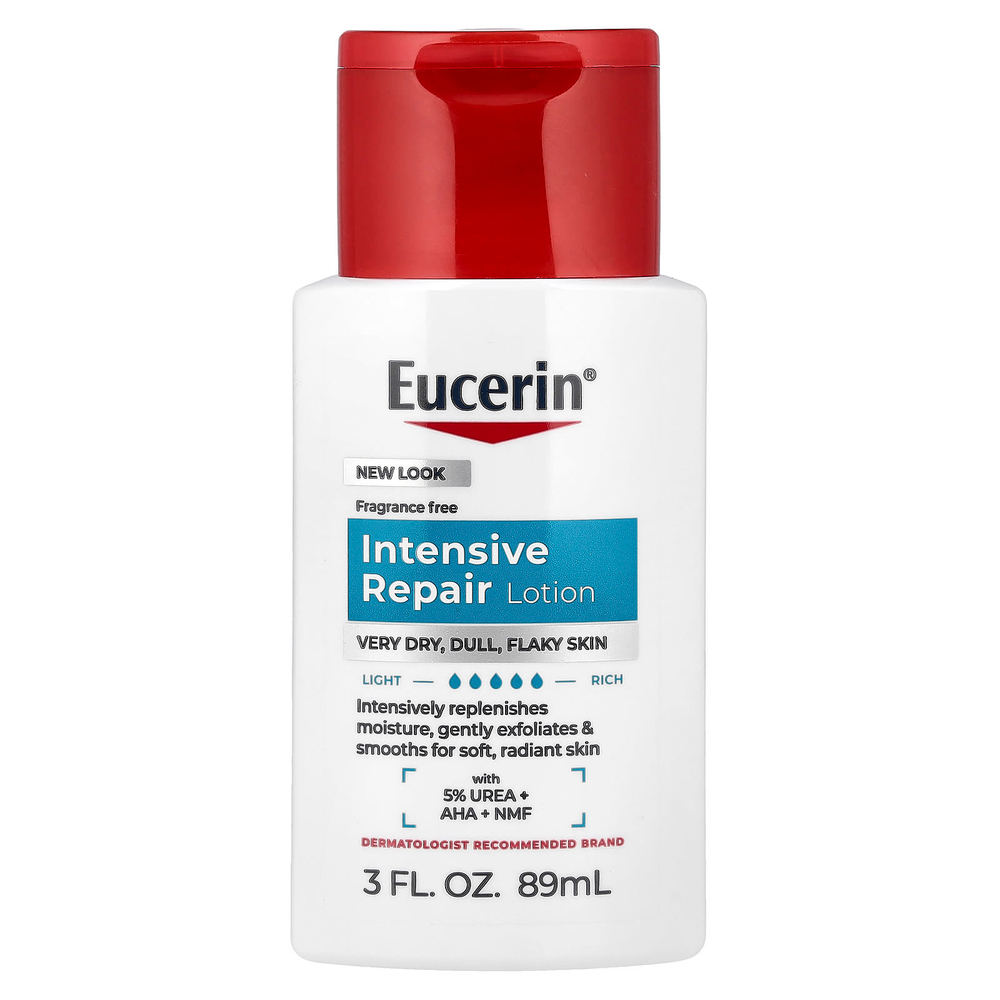 Eucerin, Интенсивный восстанавливающий лосьон, без отдушек, 89 мл (3 жидк. унц.)
