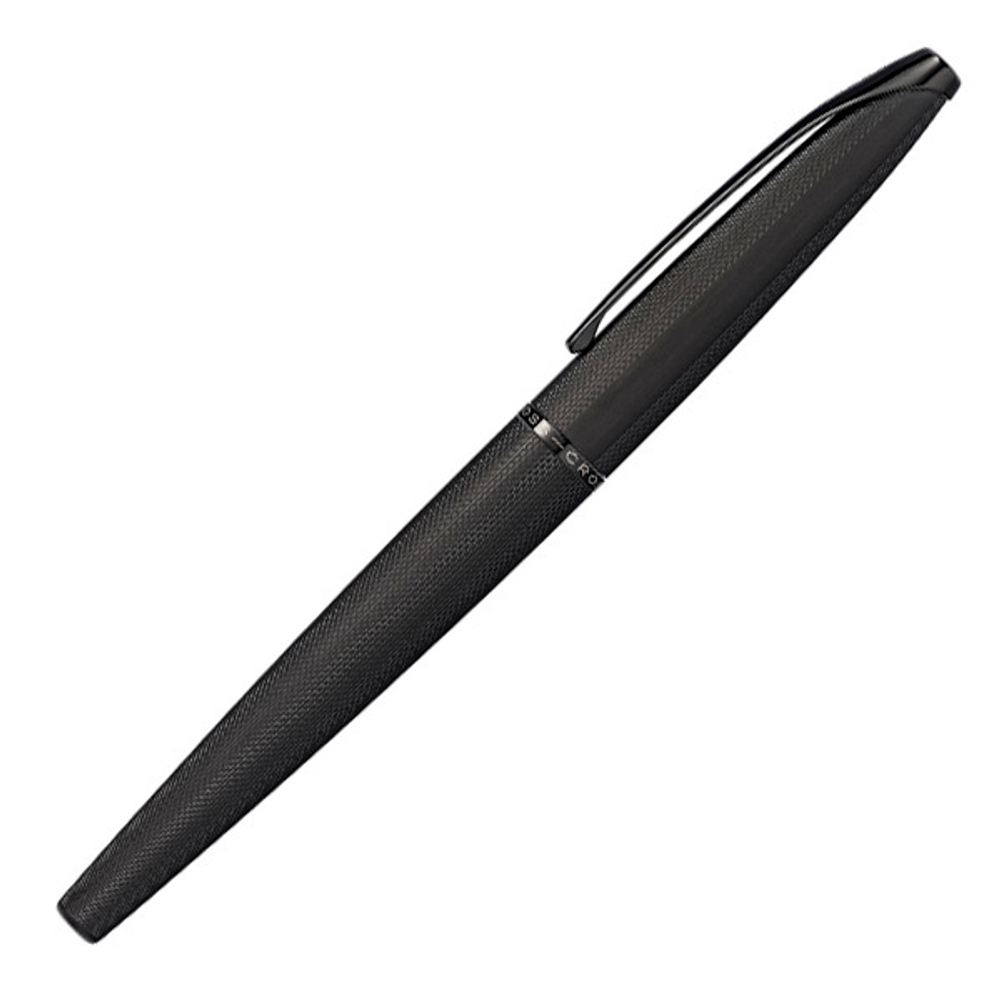 Перьевая ручка с гравировкой Cross ATX Brushed Black