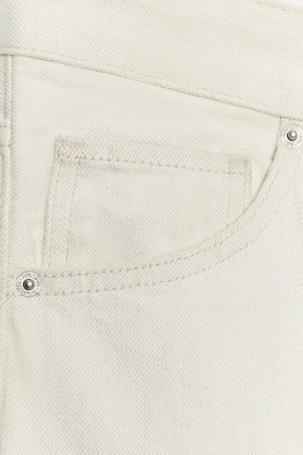 ДЖИНСЫ TRF BAGGY FOLDED СО СРЕДНЕЙ ПОСАДКОЙ — ZARA