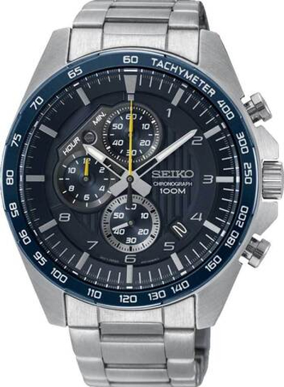 Японские наручные часы Seiko SSB321 с хронографом