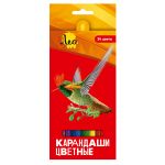 Набор цветных карандашей LBSCP-24 заточенный 4х24 цв, Лео LBSCP-24