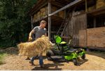 Райдер садовый GC82ZT107 аккумуляторный с нулевым радиусом разворота Greenworks Арт. 7404107, 82V, без АКБ и ЗУ