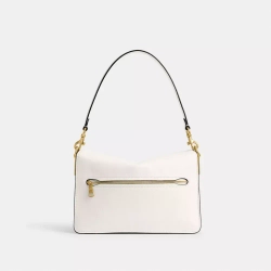 COACH СУМКА ЧЕРЕЗ ПЛЕЧО TABBY CHAIN, БЕЛЫЙ