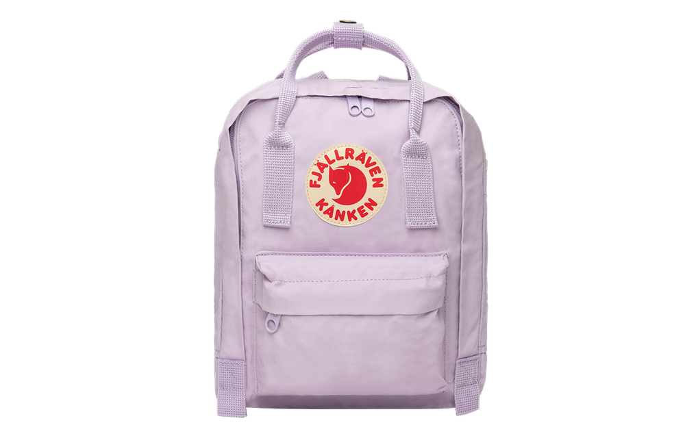 Fjallraven 7L Travel Small IPad Bag Backpack Outdoor Bag Vinylon Lavender Women"s