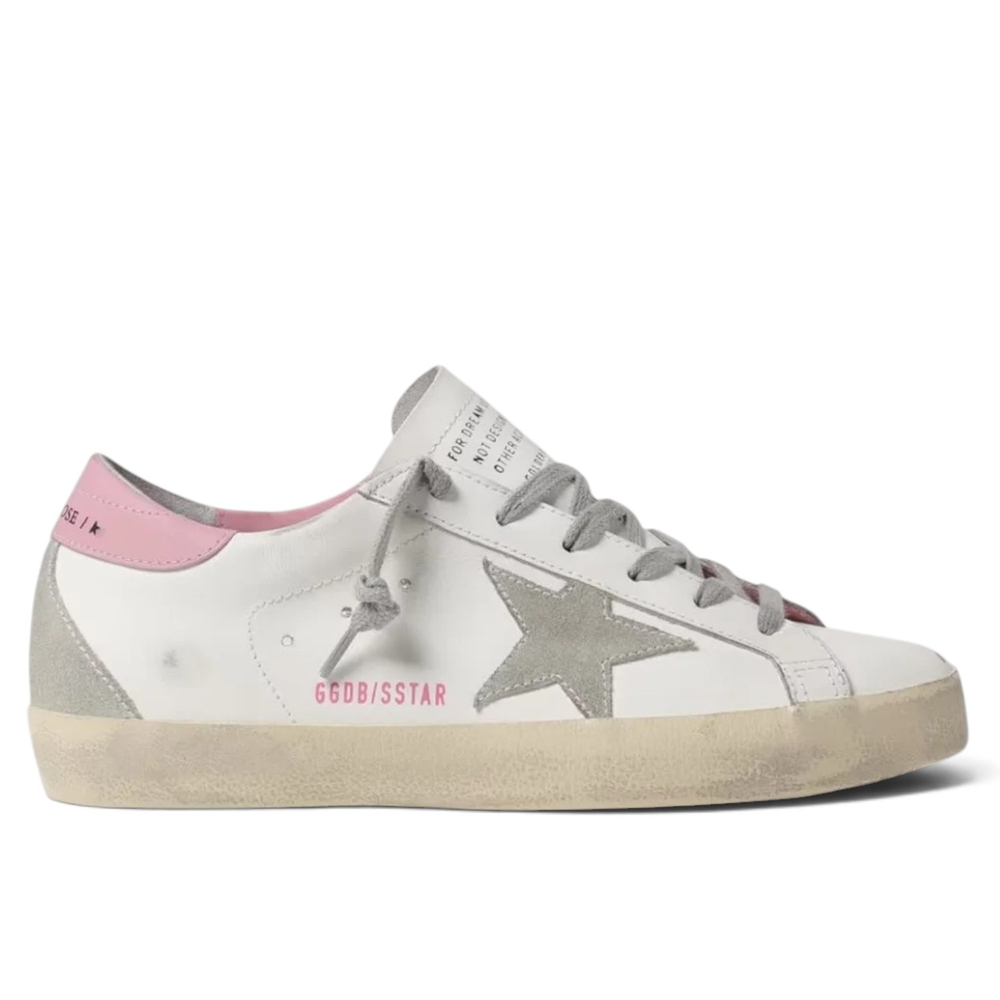Women’s Golden Goose 'Superstar' Distressed lace-up trainers
