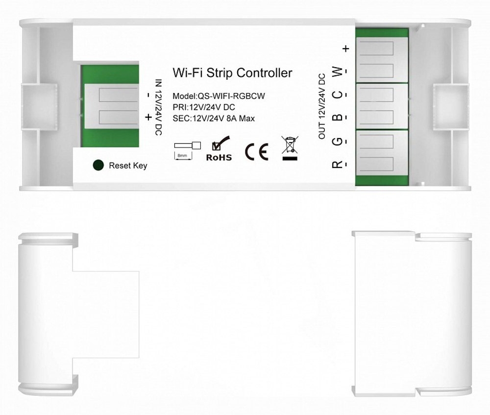 Контроллер-регулятор цвета RGBW Wi-Fi для смартфонов и планшетов ST-Luce Around ST9000.500.01RGBCW
