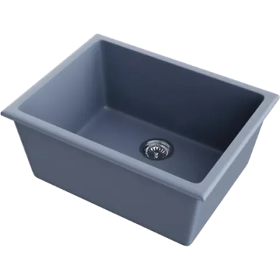 Кухонная мойка Omoikiri Okinoshima 61-U/I-SB Natceramic/smoky blue