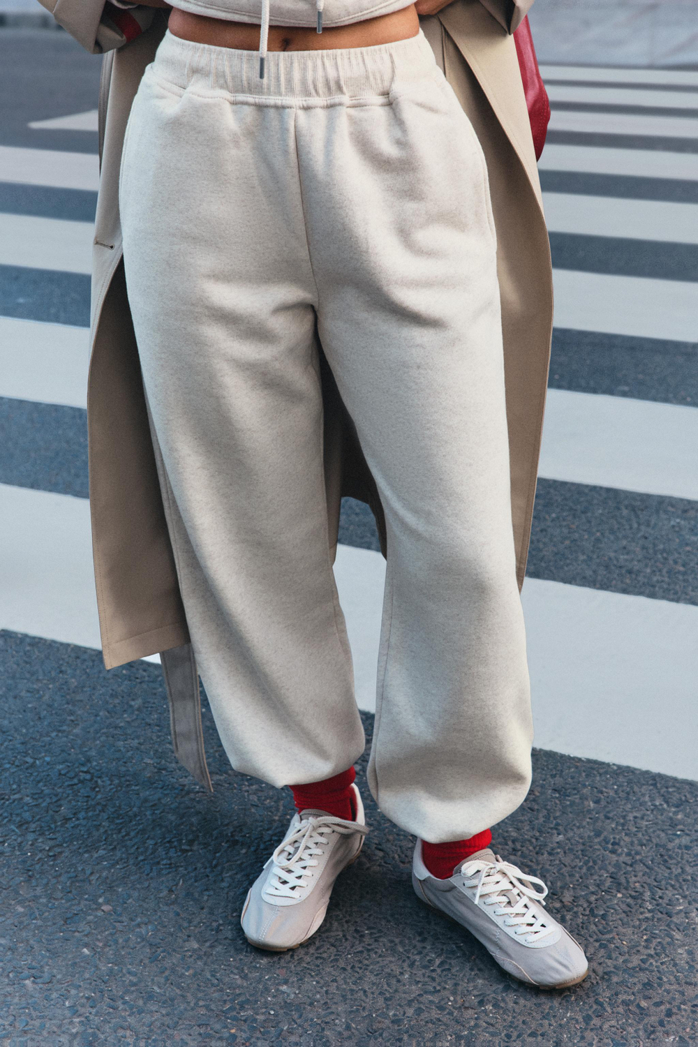 БАЗОВЫЕ БРЮКИ ИЗ МЯГКОЙ ТКАНИ — ZARA