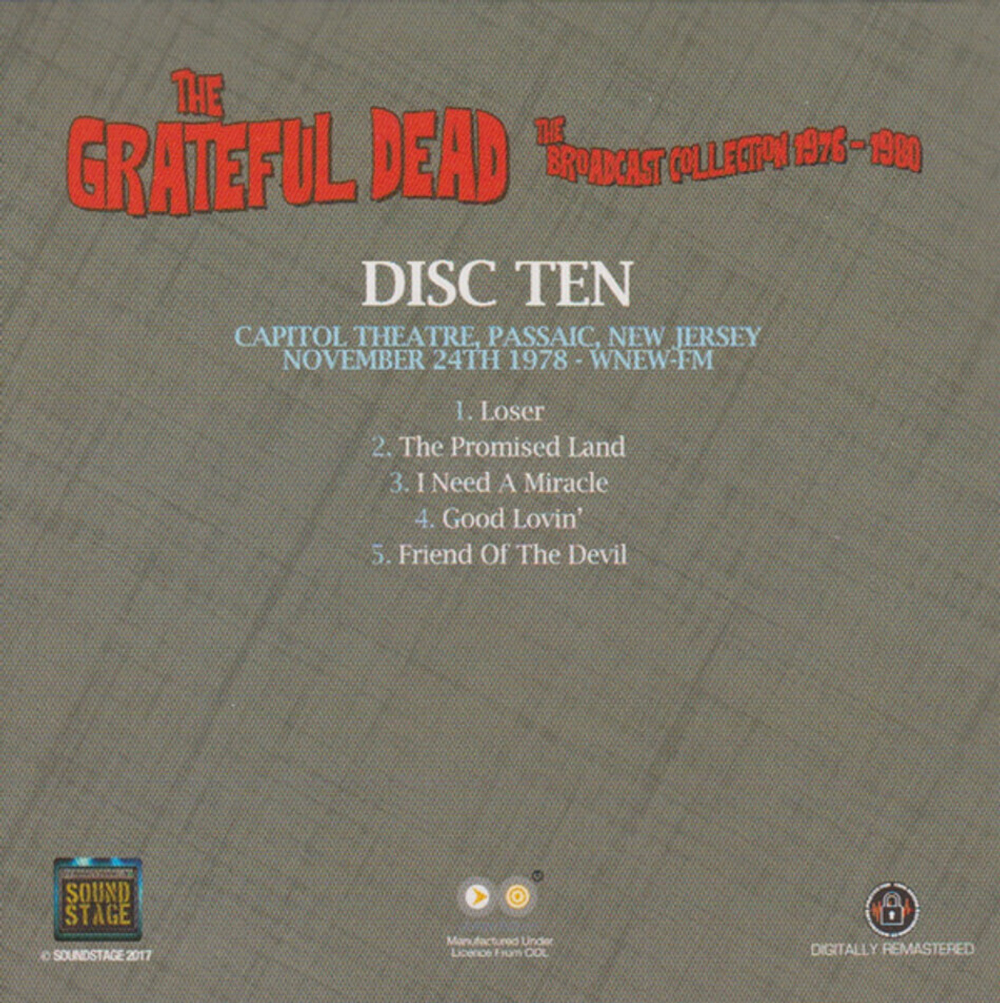 The Grateful Dead / The Broadcast Collection 1976 - 1980 (12CD)