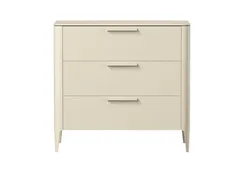 Комод Type oak 3 ящика ширина 90 см (молочный)