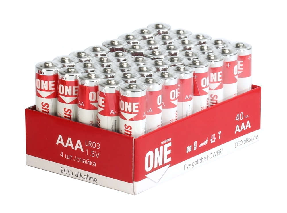 Элемент питания Smartbuy ONE LR03 box/40