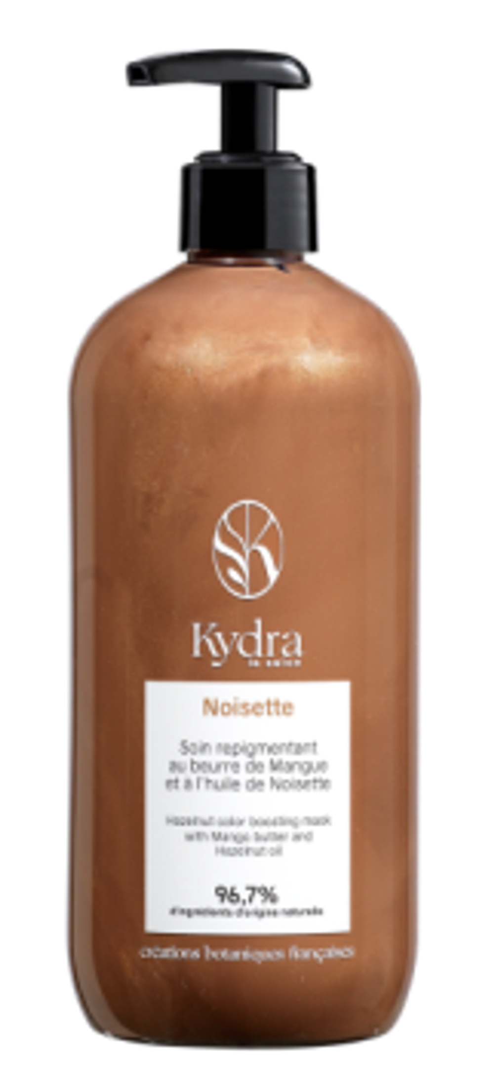 Оттеночная маска с маслом Манго и Фундука "Светло-коричневый"/HAZELNUT Color boosting mask with Mango Butter and Hazelnut oil, 500мл
