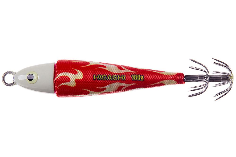 Кальмарница HIGASHI Squid Cloth sinker 100g #06 Hot Fireman