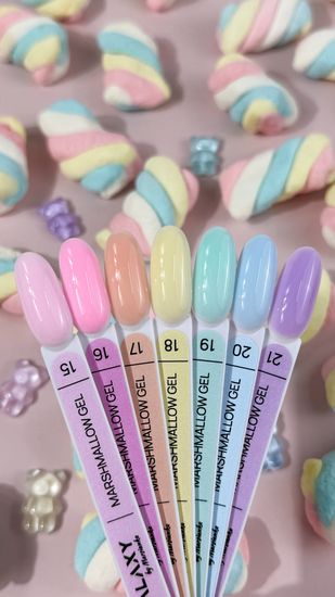 Моделирующий гель Galaxy Safe gel Marshmallow №21, 20г