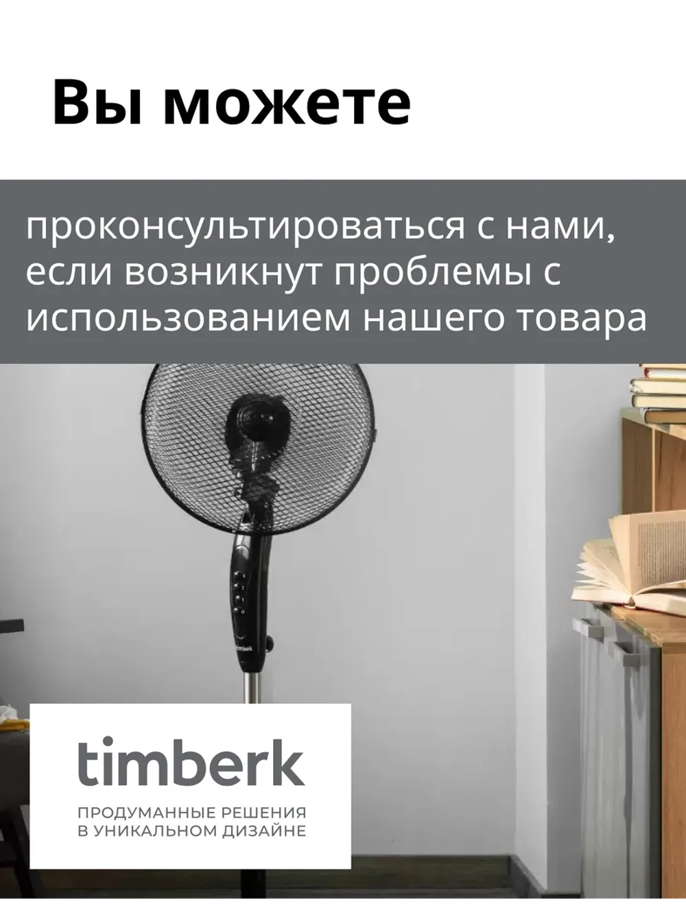 Вентилятор напольный Timber(k) T-SF1201