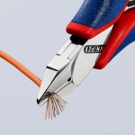 Кусачки боковые для электроники 115 мм Knipex 77 32 115 SB