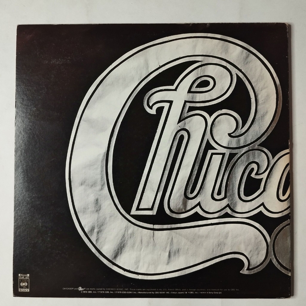 Винтажная виниловая пластинка LP Chicago X (Japan 1976) (Promo) (Obi Copy)