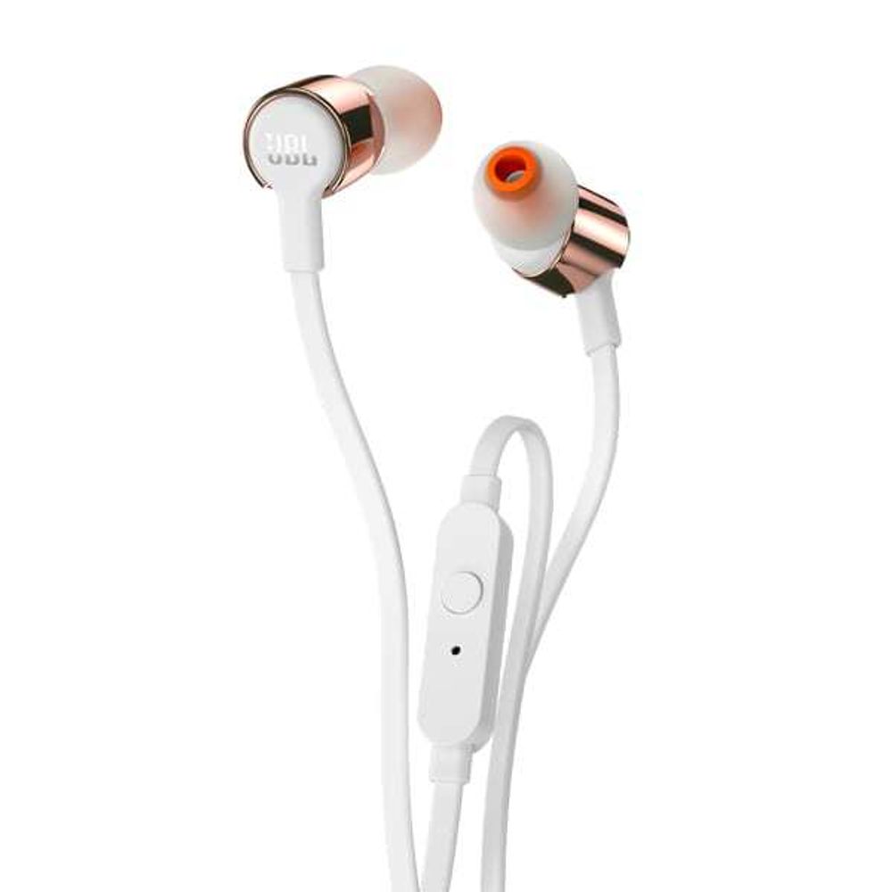 Наушники JBL T210 ROSE Gold, внутриканальные