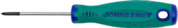 D71P060 Отвертка стержневая крестовая ANTI-SLIP GRIP, PH0x60 мм