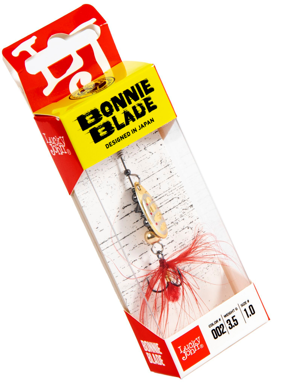 Блесна вращающаяся Lucky John BONNIE BLADE 01 03.5г 002 в блистере