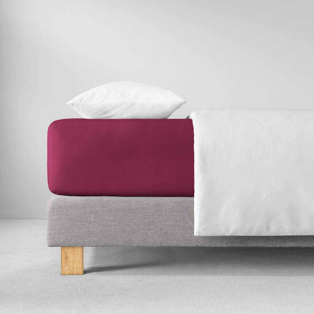 Простыня на резинке 150x200 Estella 690 fuchsia фуксия