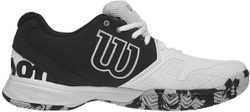 Мужские кроссовки теннисные Wilson Kaos Devo - white/black/pearl blue