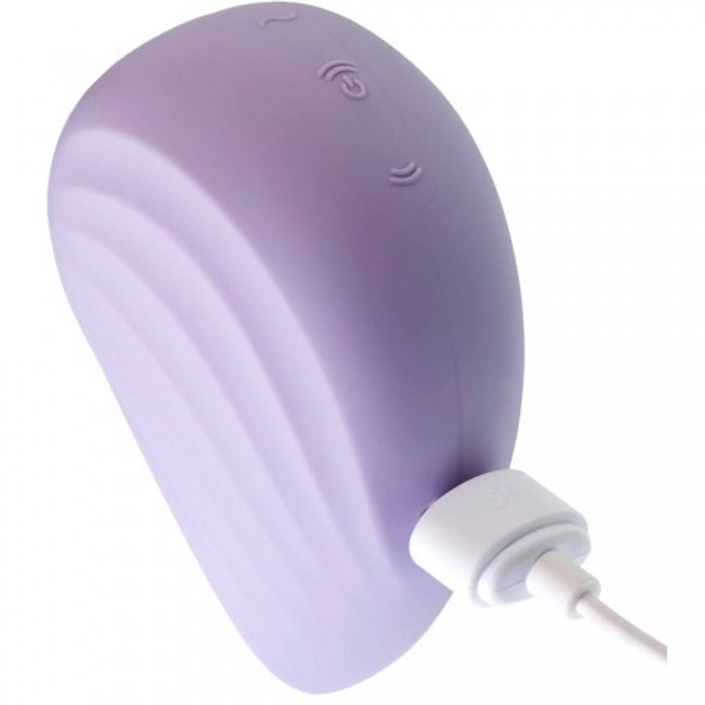Вакуумный клиторальный стимулятор с вибрацией Pearl Diver Satisfyer сиреневый