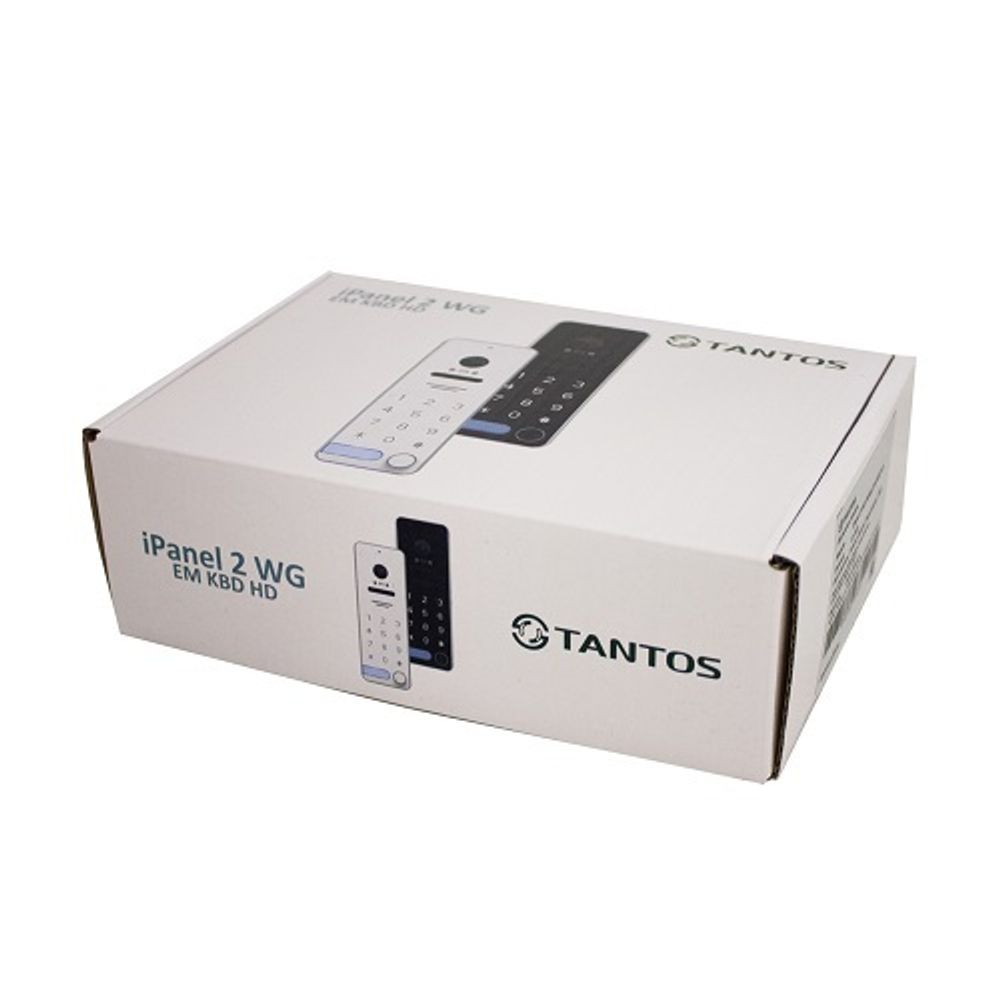 Вызывная видеопанель TANTOS iPanel 2 WG (черный) HD EM KBD