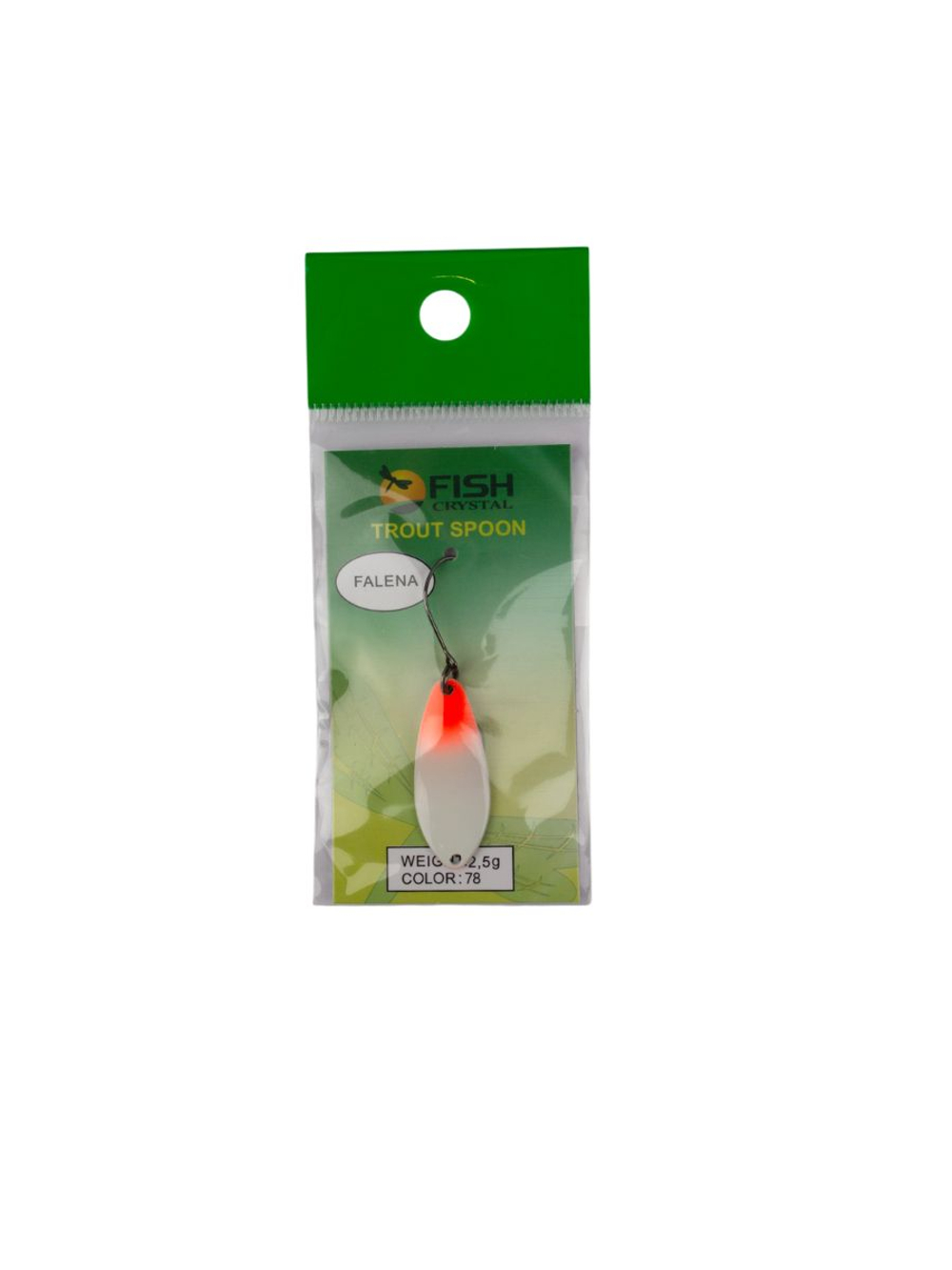 Блесна Fish Crystal FALENA 30 мм 2,5г на форель цвет 78