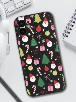 Чехол на iPhone 12 новогодний