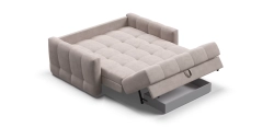 Диван Босс Слип 140 Велюр Монолит латте