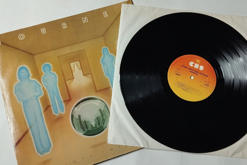 Винтажная виниловая пластинка LP Journey Look Into The Future (UK 1976)