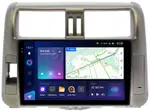 Магнитола для Toyota Land Cruiser Prado 150 2009-2013 (рамка бронза) - Teyes CC3-2K QLed Android 10, Быстрая, SIM-слот, CarPlay